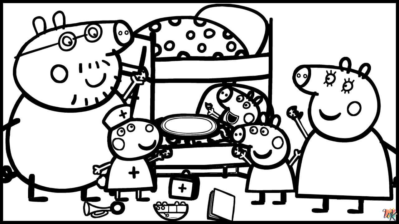 Peppa Pig Kleurplaten27