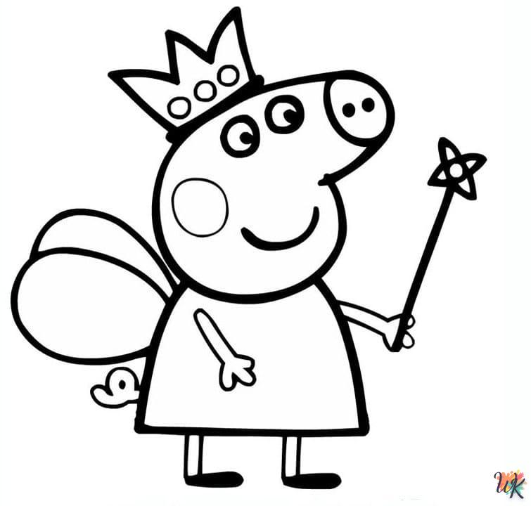 Peppa Pig Kleurplaten7