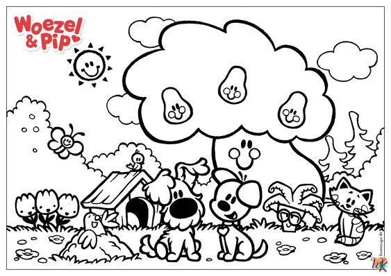 Woezel En Pip 18 Woezel En Pip Kleurplaten9