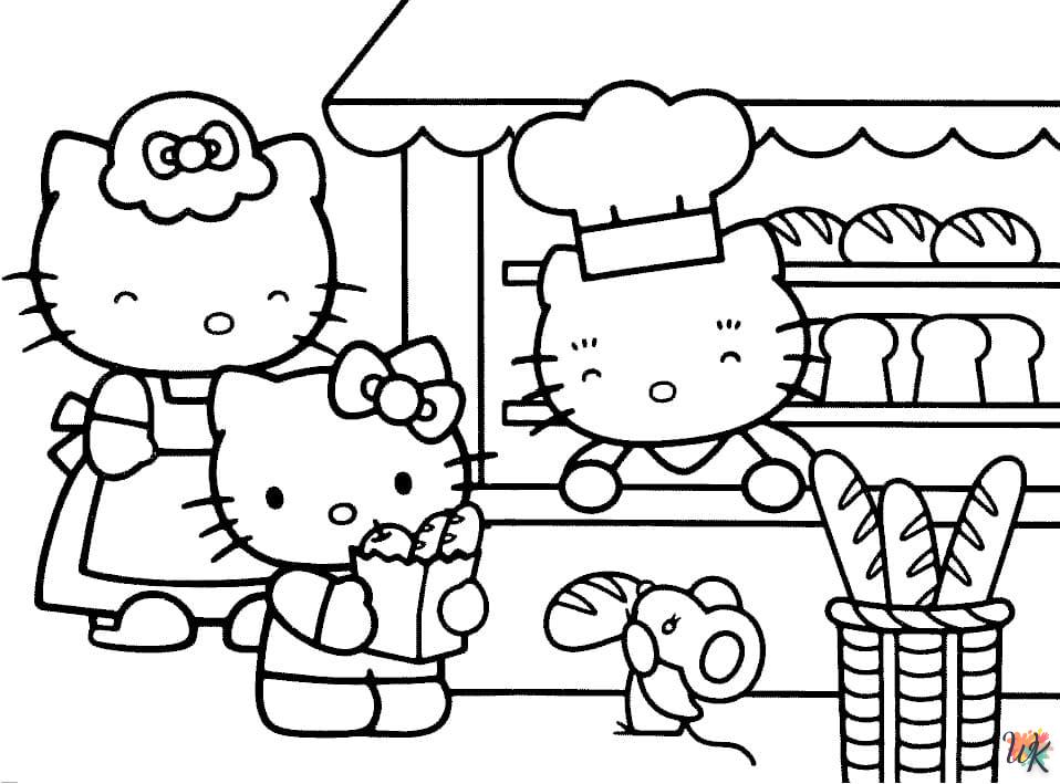 hello kitty kleurplaten11