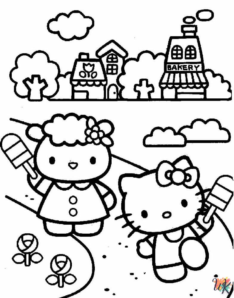 hello kitty kleurplaten20