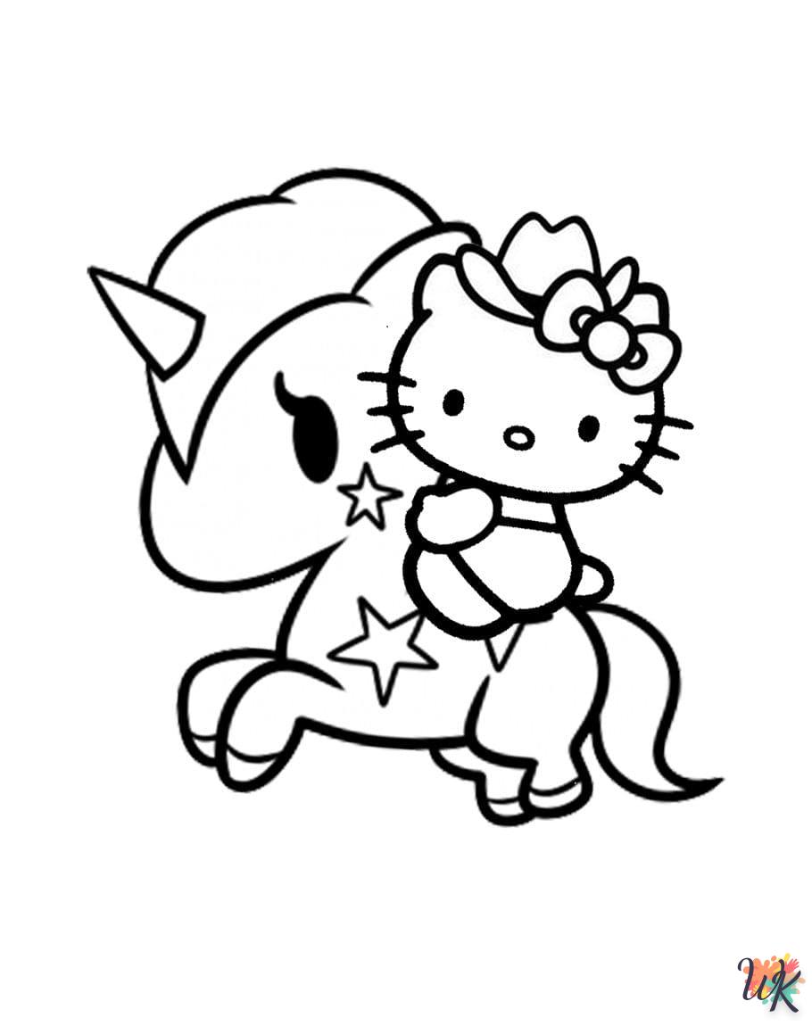 hello kitty kleurplaten23