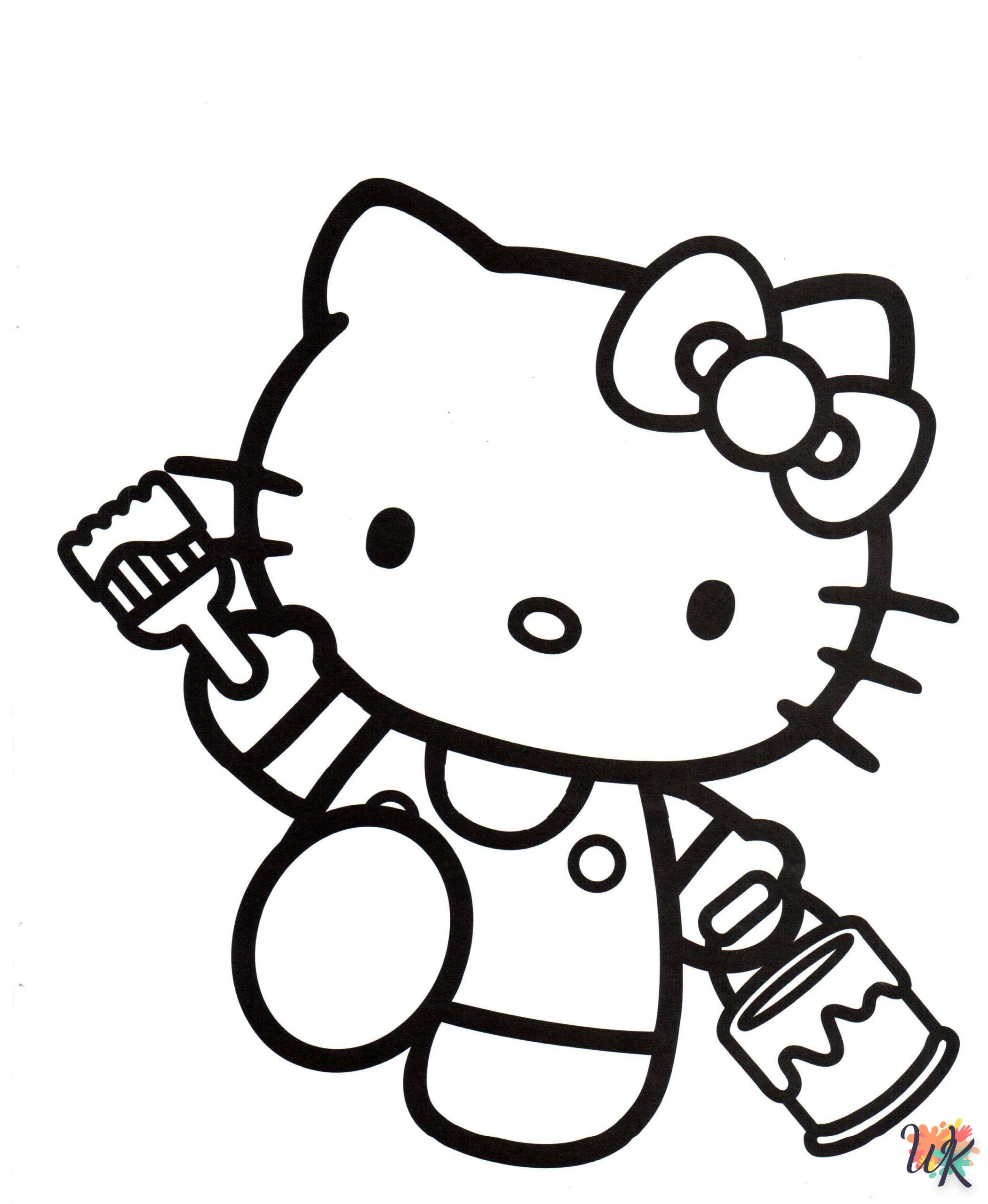 hello kitty kleurplaten27