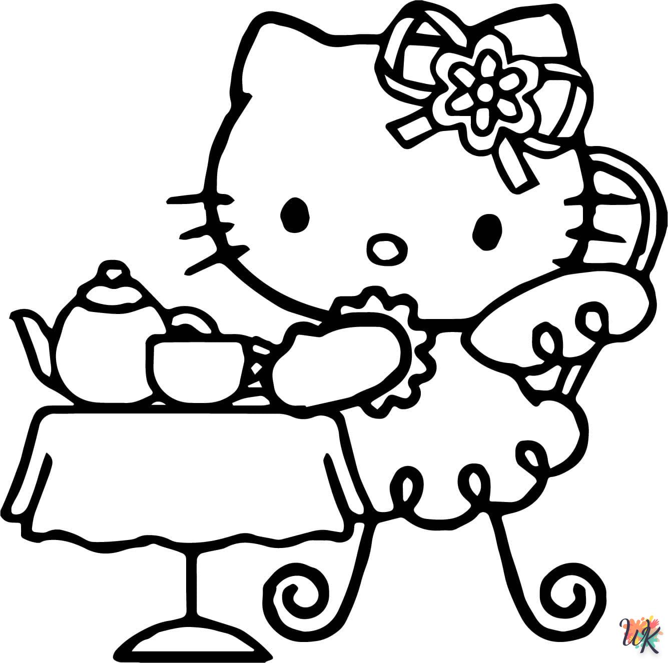 hello kitty kleurplaten29