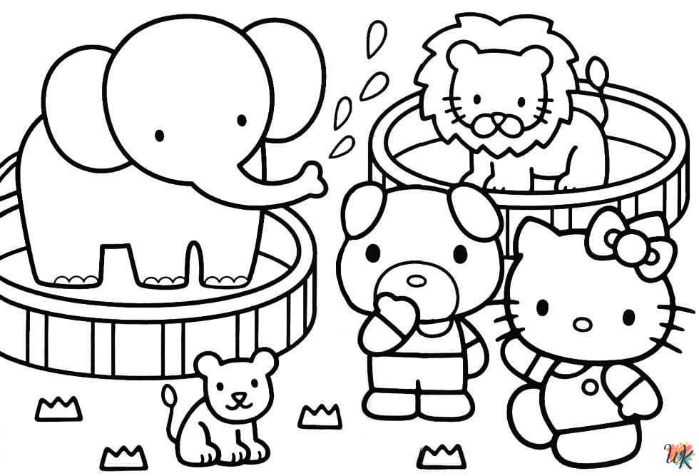 hello kitty kleurplaten35