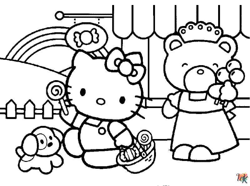 hello kitty kleurplaten8
