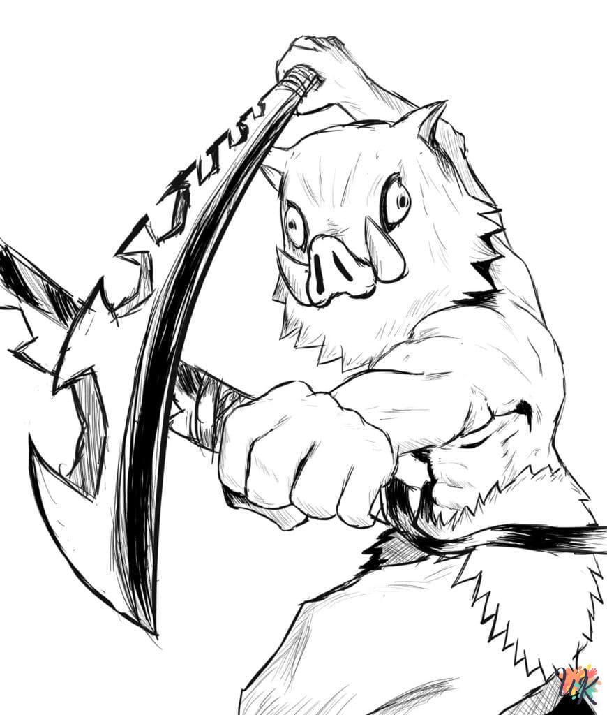 Demon Slayer Kleurplaten14