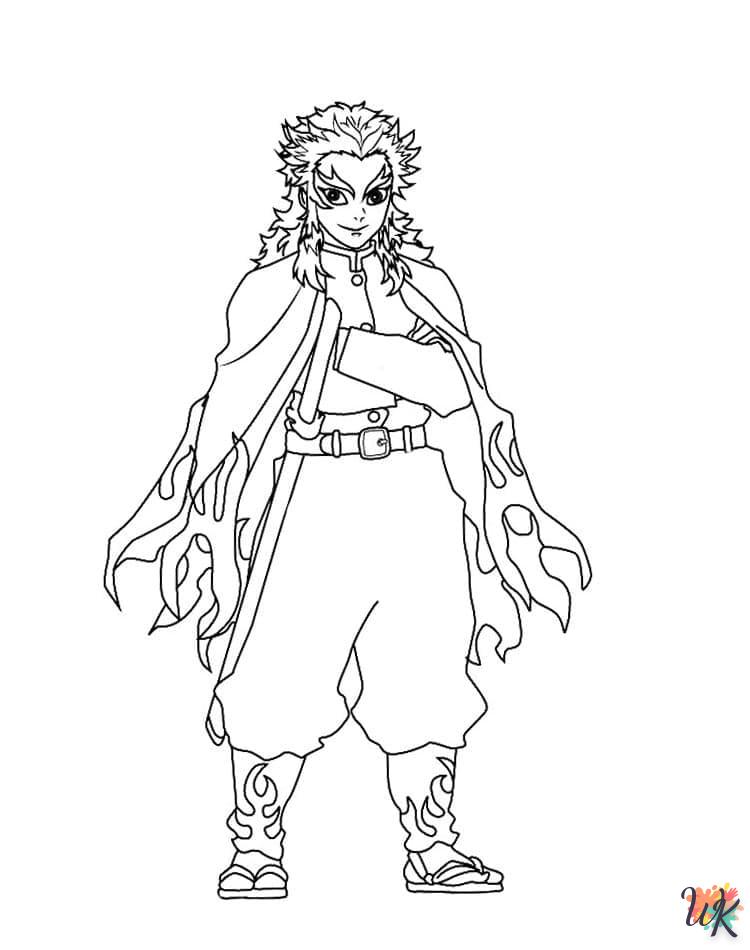 Demon Slayer Kleurplaten24