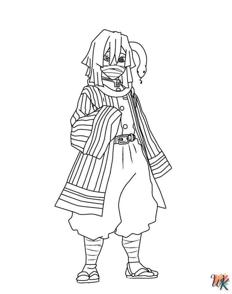 Demon Slayer Kleurplaten34