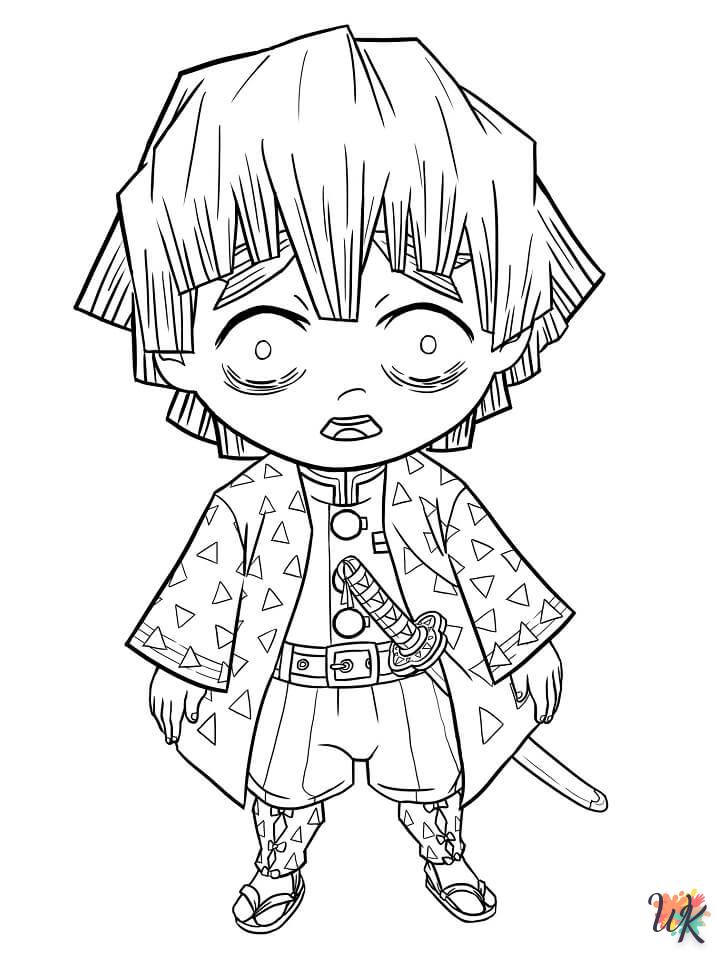 Demon Slayer Kleurplaten8