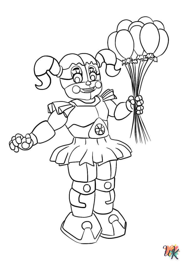 Five Nights at Freddys kleurplaten12
