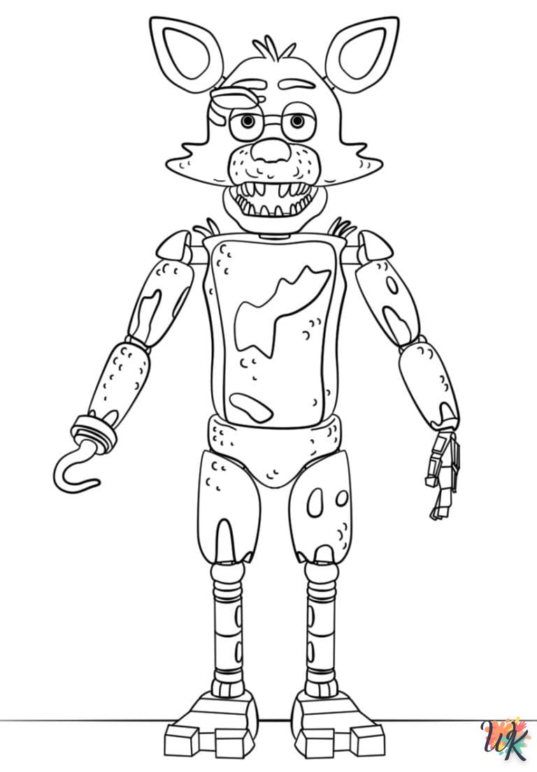 Five Nights at Freddys kleurplaten18
