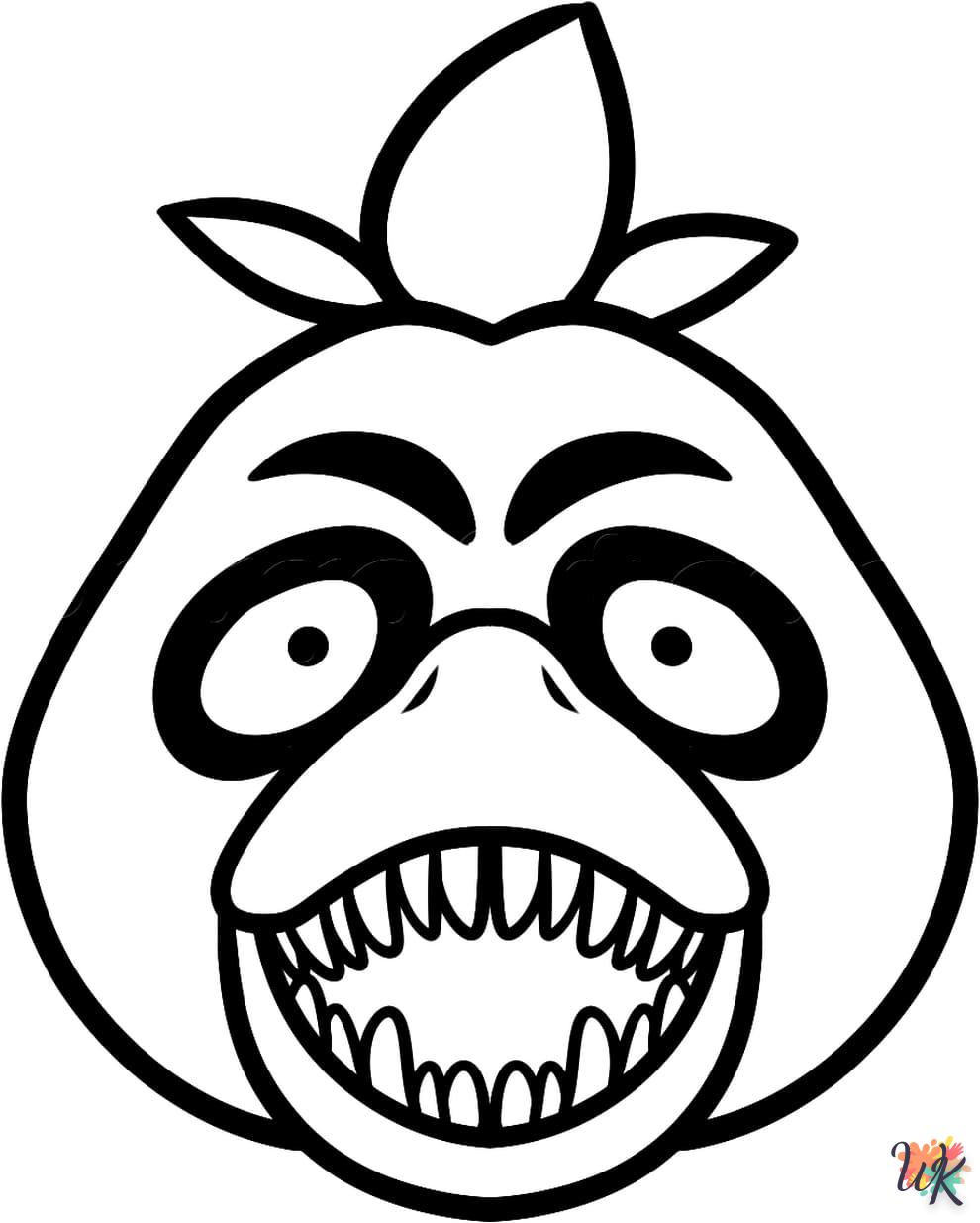 Five Nights at Freddys kleurplaten20