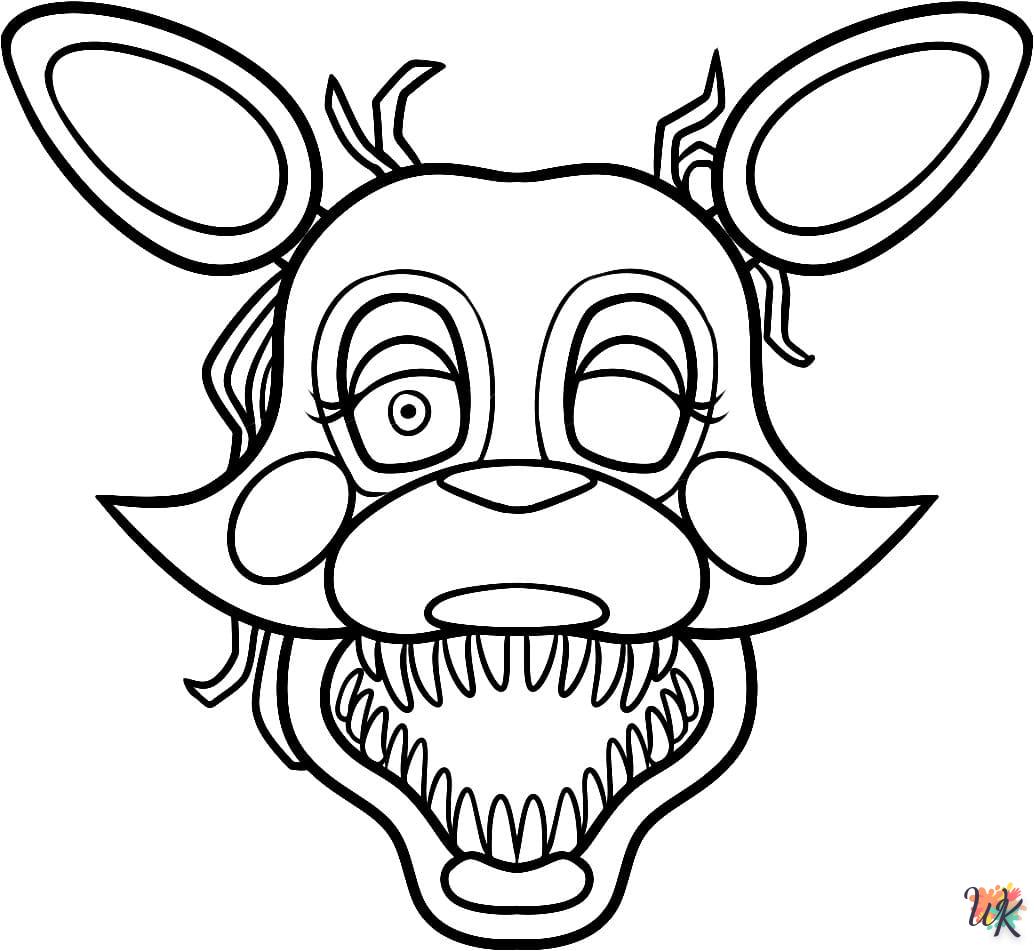 Five Nights at Freddys kleurplaten22