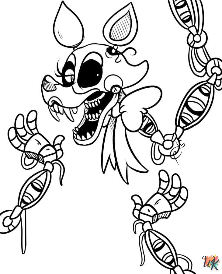 Five Nights at Freddys kleurplaten25