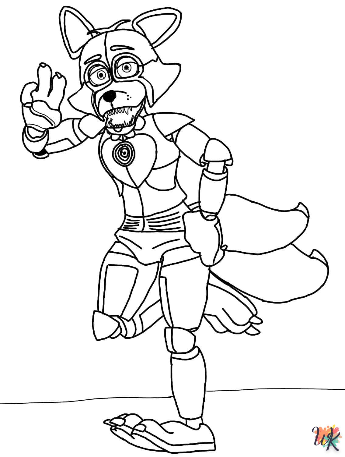 Five Nights at Freddys kleurplaten26