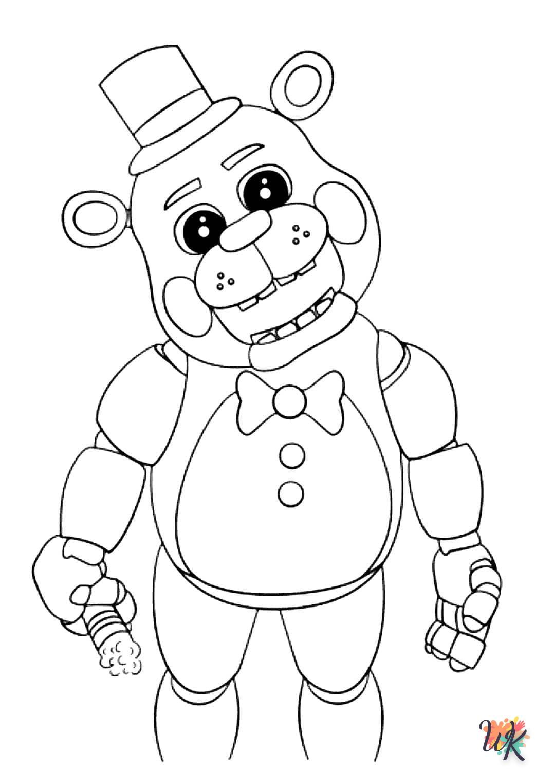 Five Nights at Freddys kleurplaten27