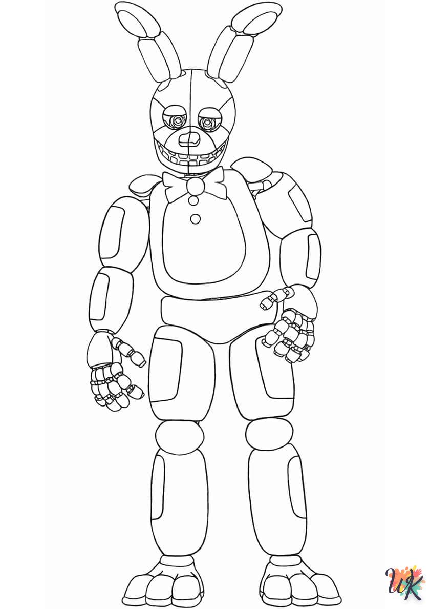 Five Nights at Freddys kleurplaten28