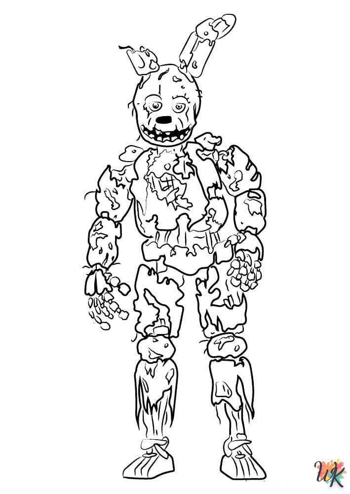 Five Nights at Freddys kleurplaten3