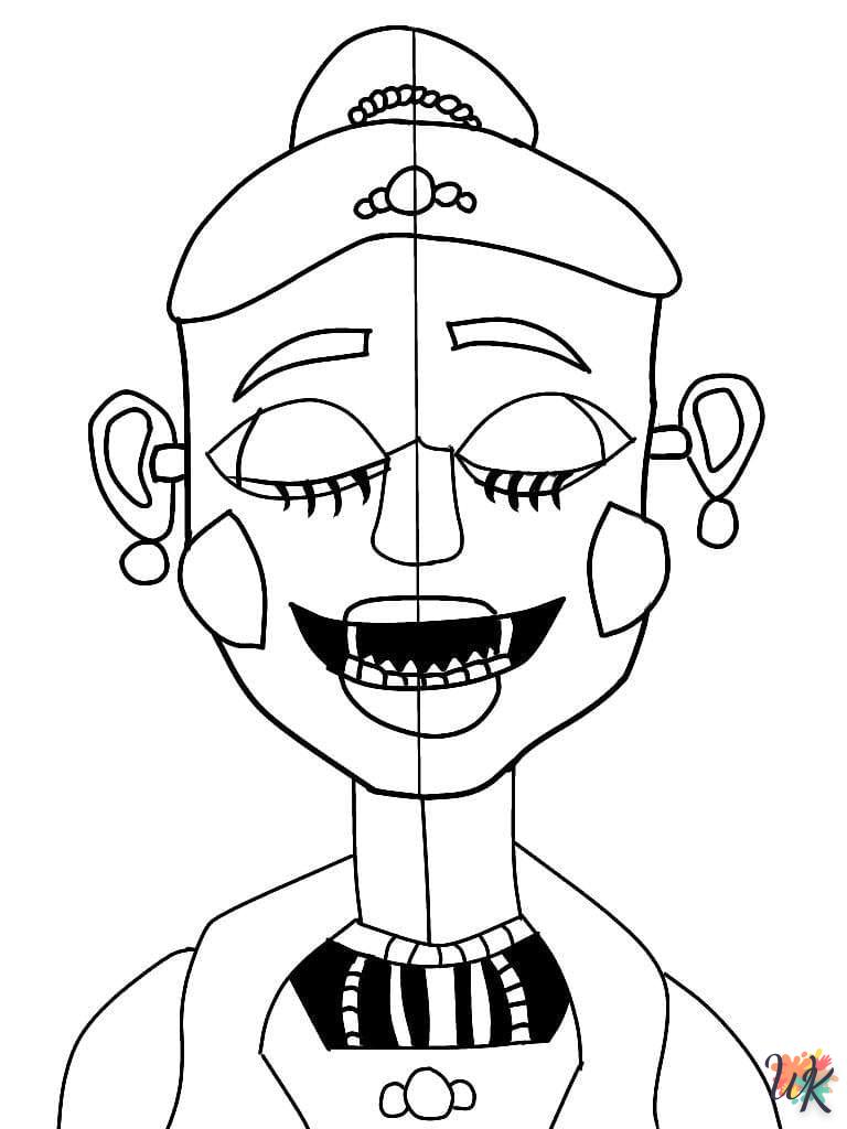 Five Nights at Freddys kleurplaten38