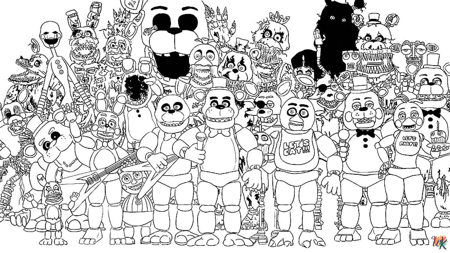 Five Nights at Freddys kleurplaten41