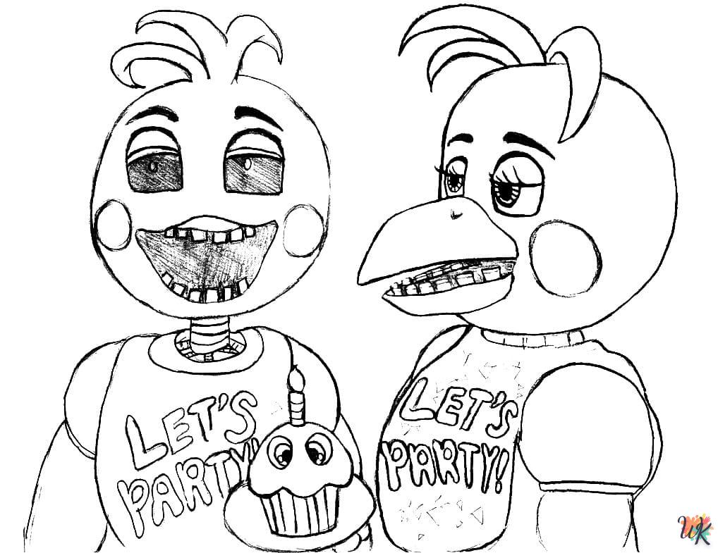 Five Nights at Freddys kleurplaten43