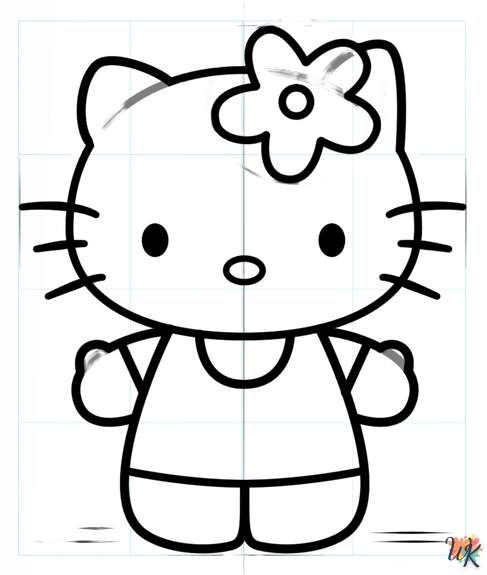 Hello Kitty tekenen5
