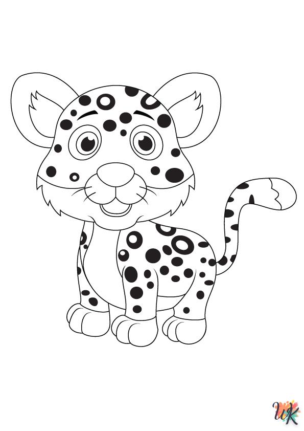 Leopard Kleurplaten1