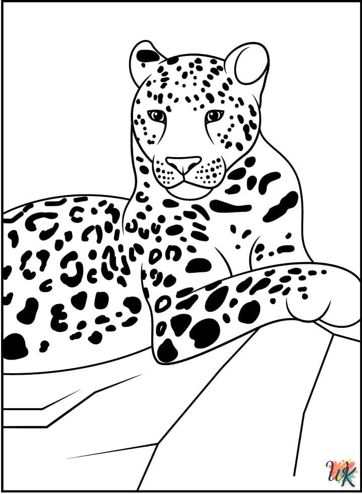 Leopard Kleurplaten11