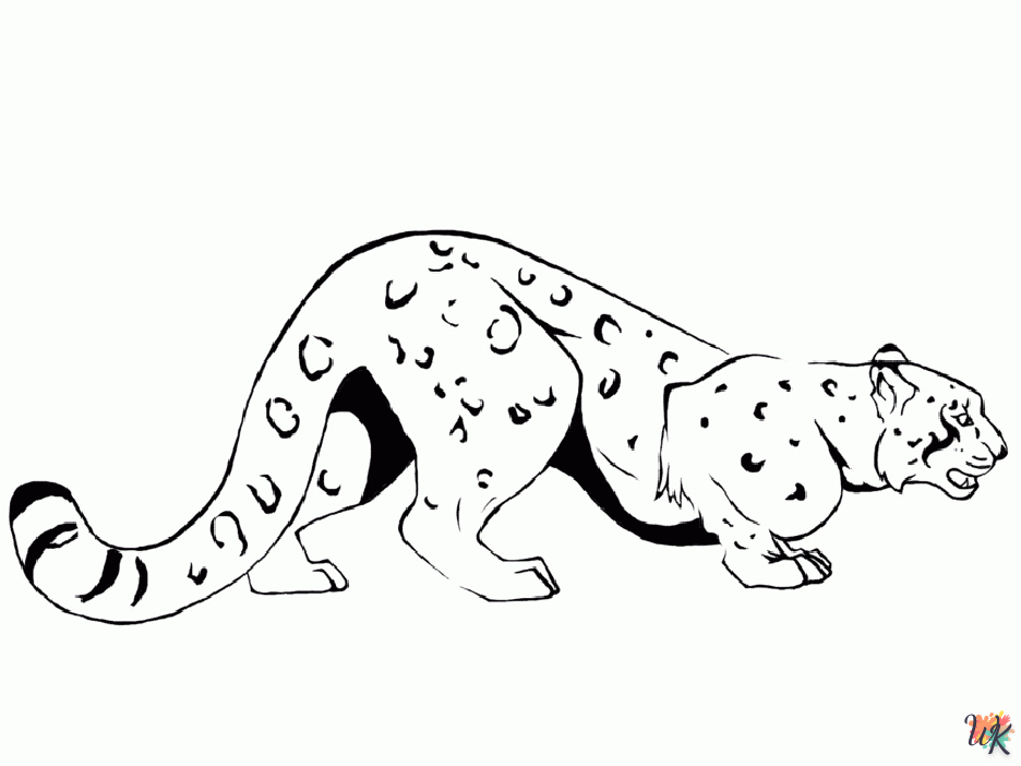 Leopard Kleurplaten14