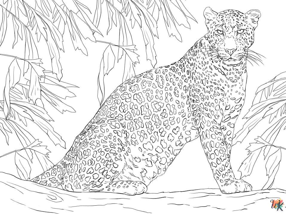 Leopard Kleurplaten19
