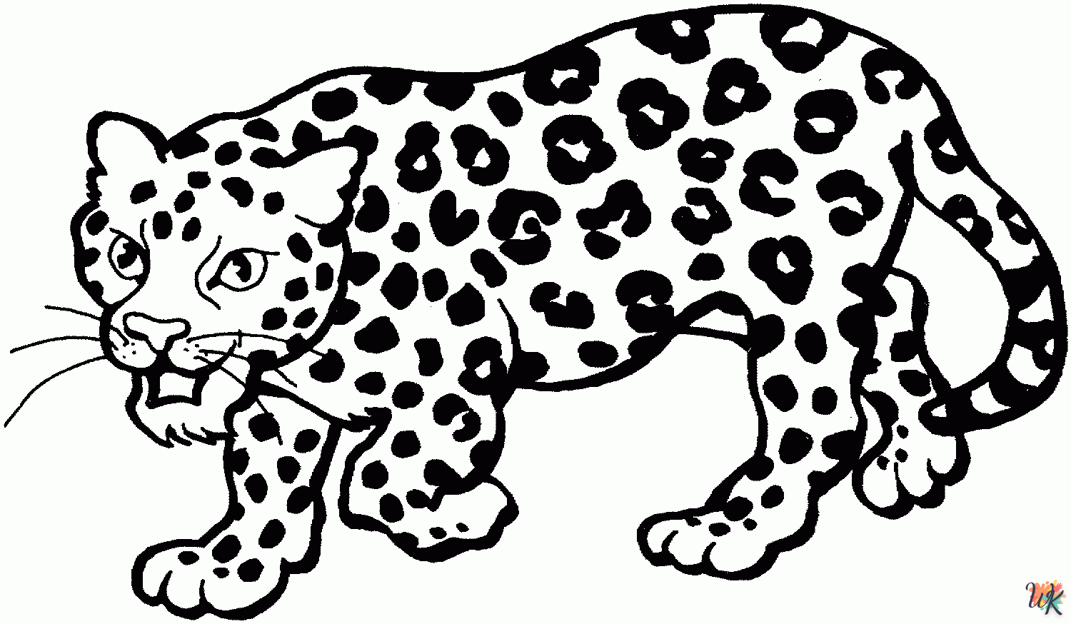 Leopard Kleurplaten21