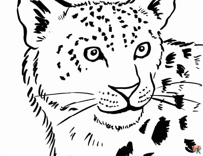 Leopard Kleurplaten23