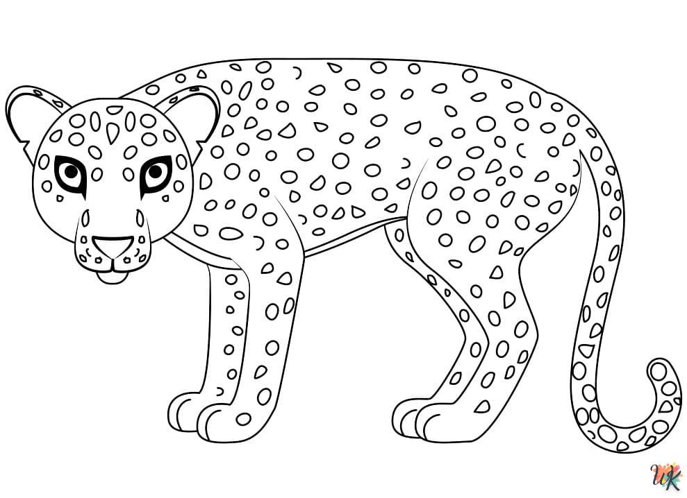 Leopard Kleurplaten26