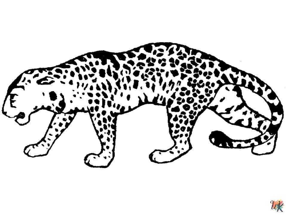 Leopard Kleurplaten27