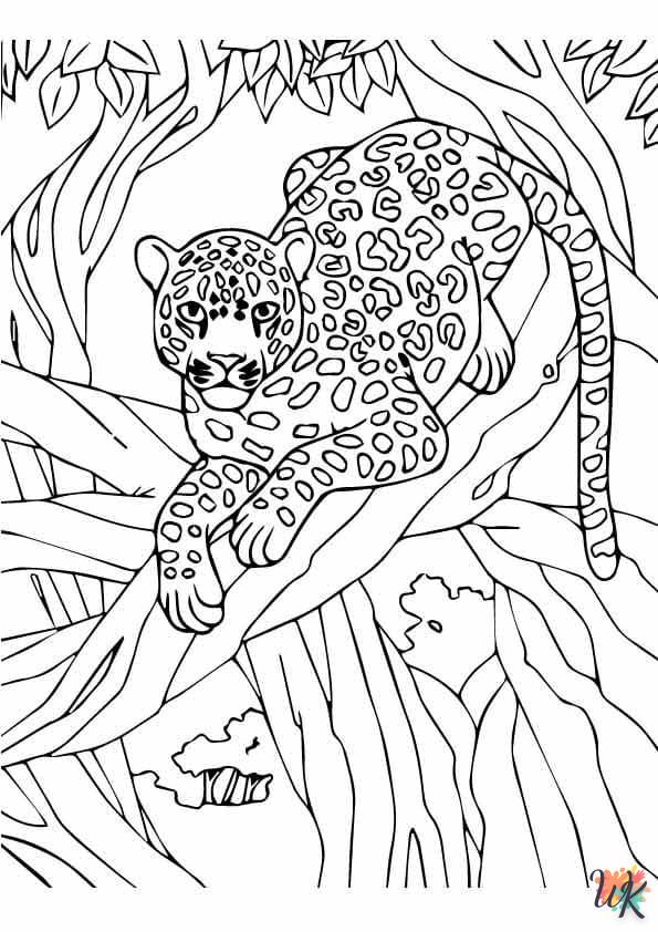 Leopard Kleurplaten30