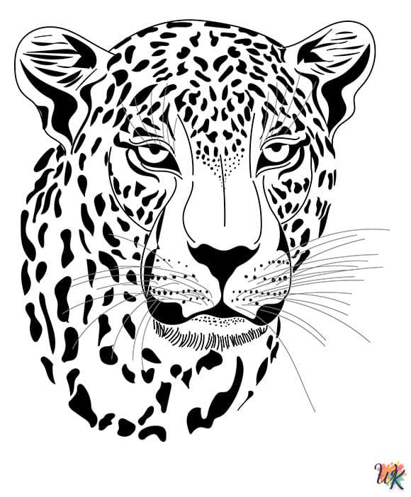 Leopard Kleurplaten33