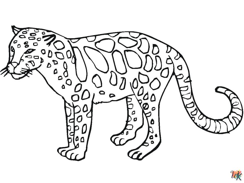 Leopard Kleurplaten41