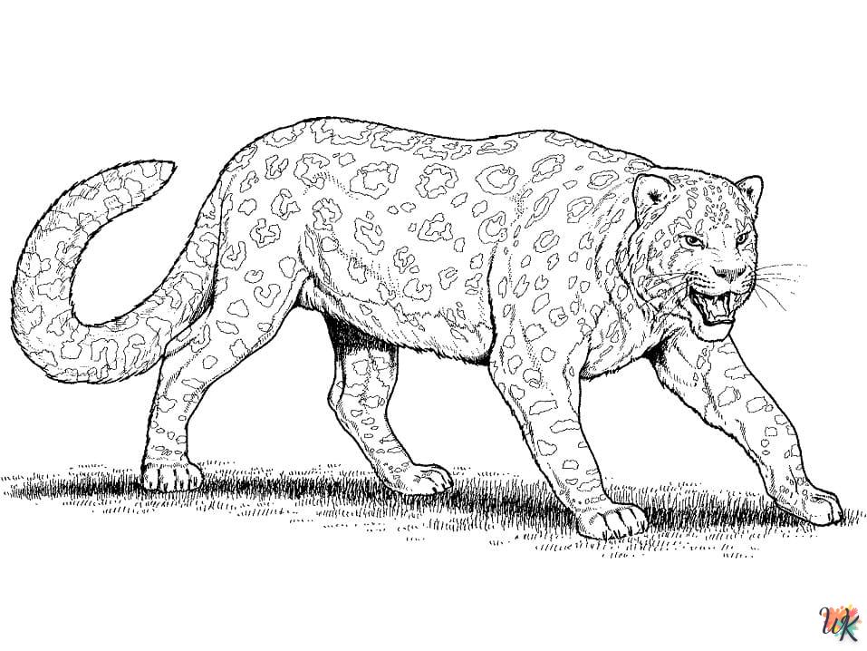 Leopard Kleurplaten5
