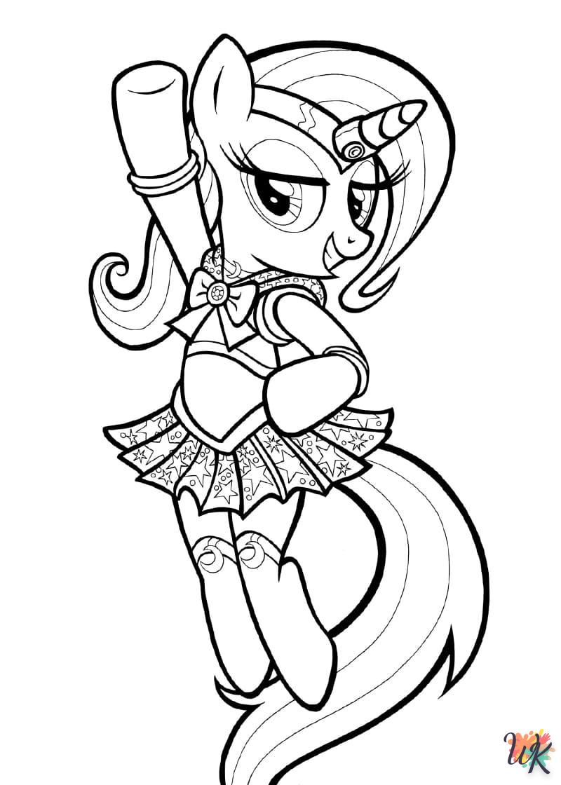 My Little Pony kleurplaat1