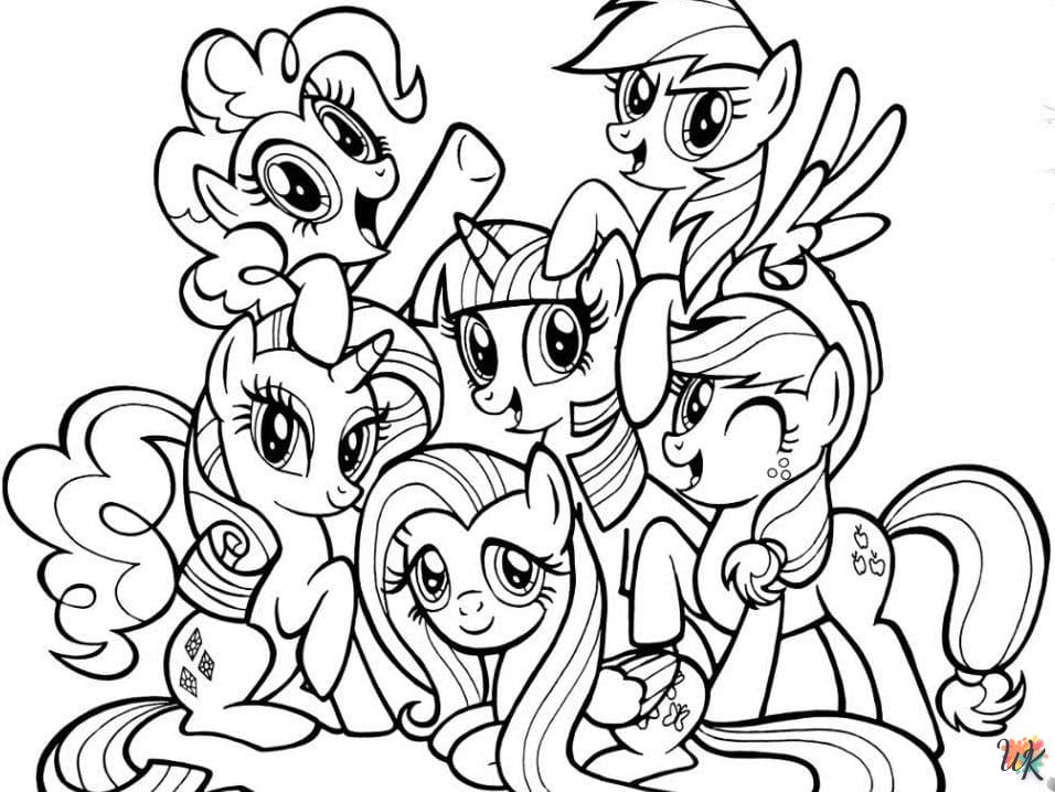 My Little Pony kleurplaat14