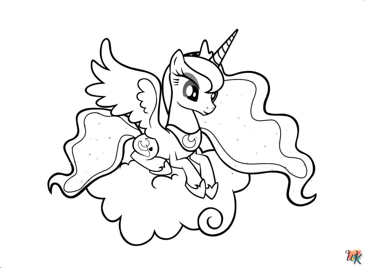 My Little Pony kleurplaat4