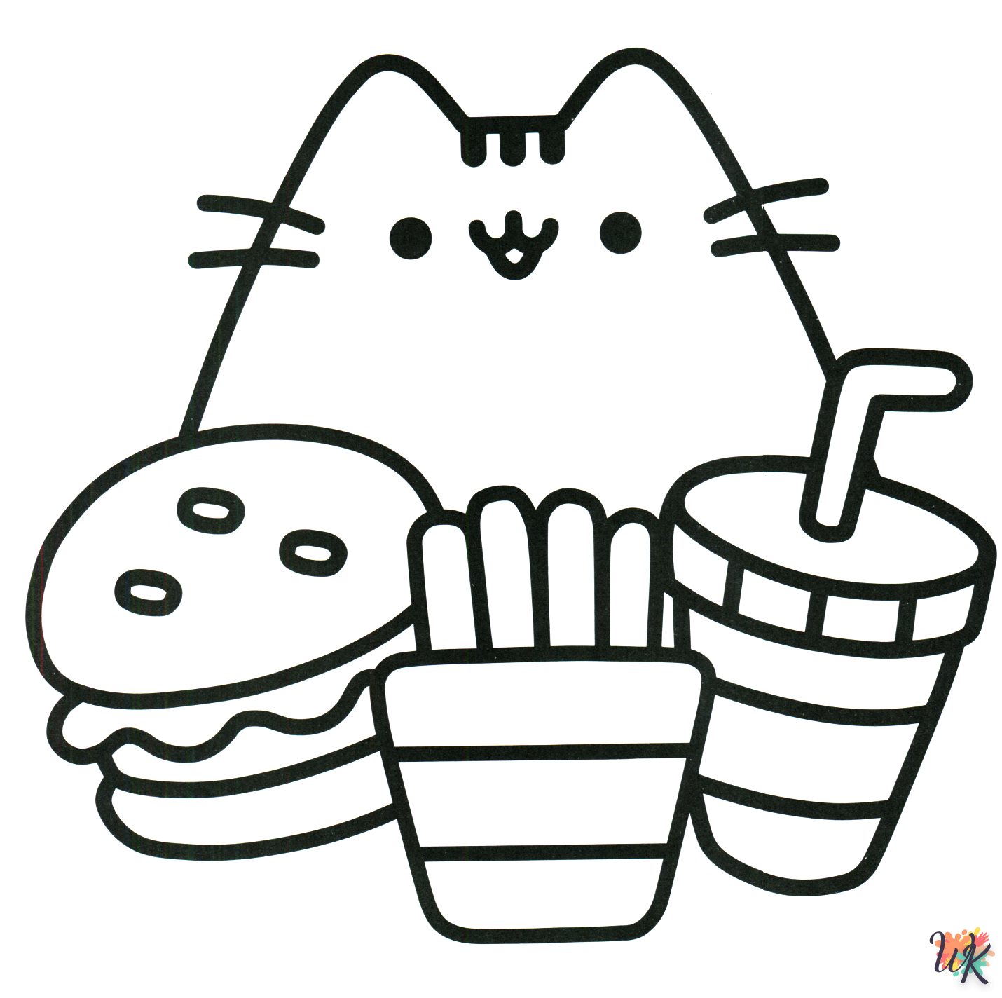 Pusheen kleurplaten8