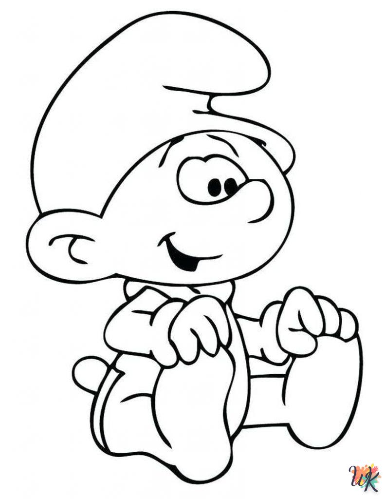 Smurfen 43 Smurfen kleurplaten22
