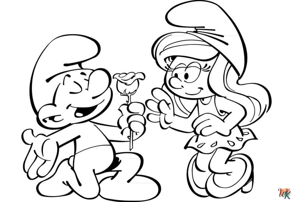 Smurfen 20 Smurfen kleurplaten46