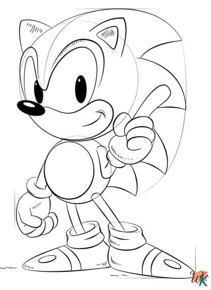 Sonic tekenen8