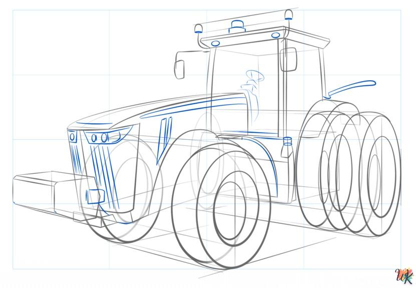 tractor tekenen8
