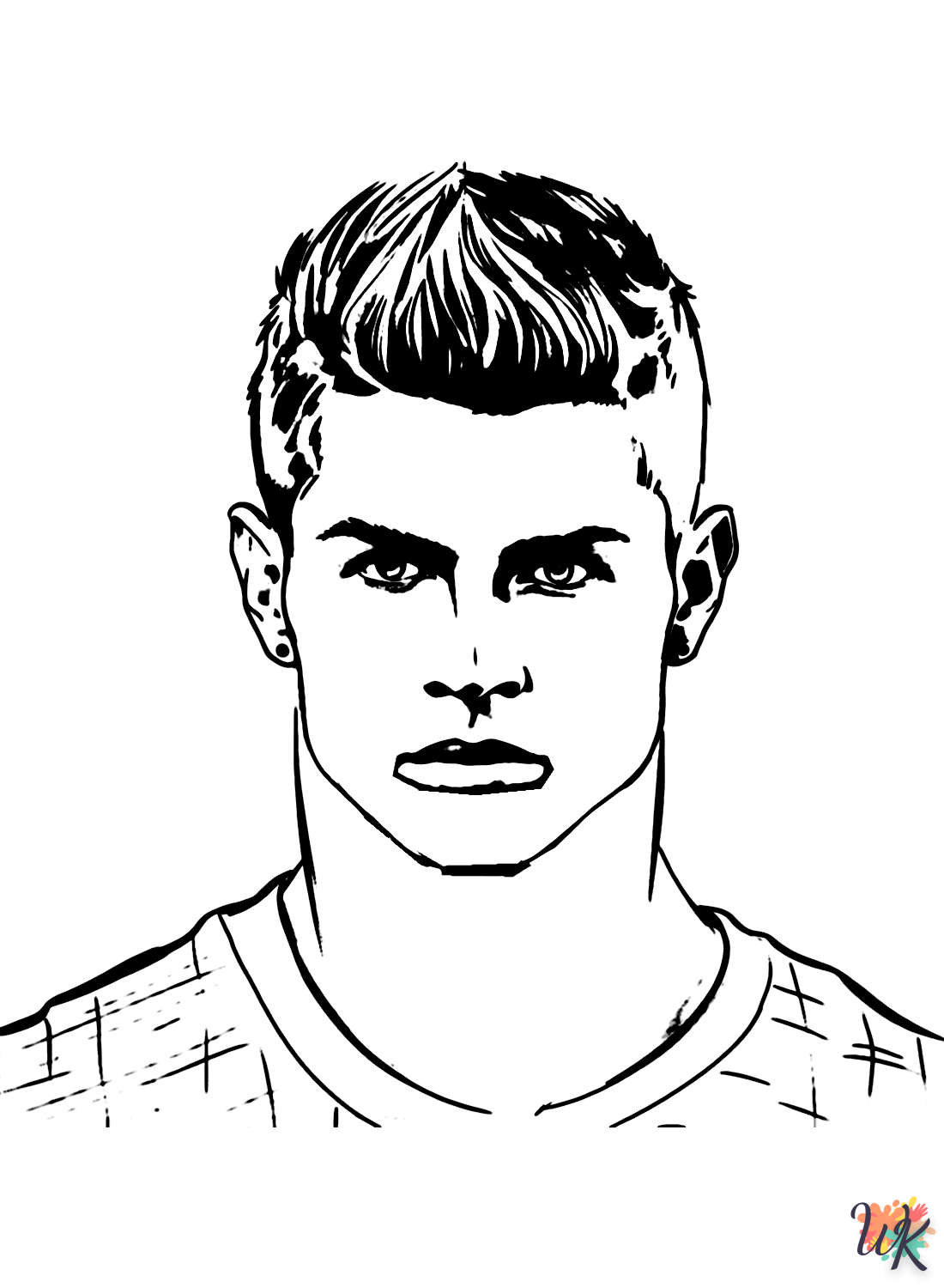 Cristiano Ronaldo Kleurplaten12