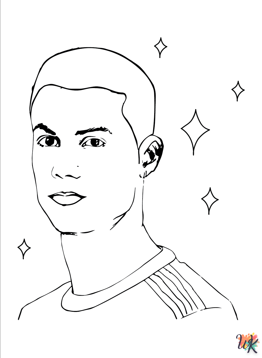 Cristiano Ronaldo Kleurplaten27