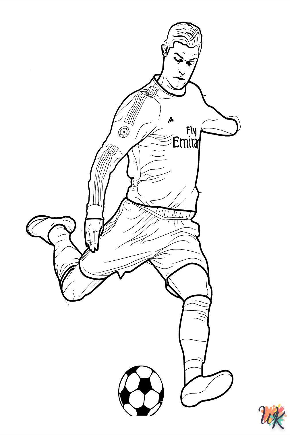 Cristiano Ronaldo Kleurplaten29